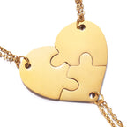 Custom Heart Segment Necklace
